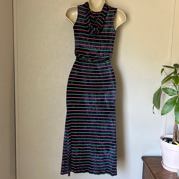 PINK ELEPHANT | TIE DYED | HOODED MAXI | SIZE 12 - Picture 2 of 5